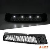 Gloss Black Front Bumper Bar Grille Grill Bodykit with LED lights for Toyota Hilux Revo & TRD 2015 - 2018 & Rugged WorkMate 2015 - 2020 - Mars Performance